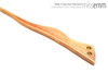 Handmade bdsm toys | Rattan cane | By kink artisan Miss Emm | The cane shaft is rattan cane and the handle has been handcrafted from Tasmanian blackwood with brass details.