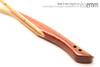 Unique bdsm spanking toys | Rattan loop cane | By kink artisan Miss Emm | The loop is made from rattan cane and the handle has been handcrafted from river red gum with brass details.