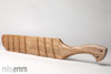 Wood Spanking Paddle with ridges - Camphor Laurel