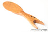 Unique BDSM Toys | OTK Spanking Paddle | by Sydney kink artisan Miss Emm
Made from Burmese teak with brass lined handle and blade holes, this small paddle is perfect for over the knee (OTK) spanking as well as some sensation play with the points of the handle