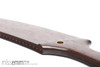 Unique kink toys | Large wood spanking paddle | by kink artisan toymaker Miss Emm | This machete styled spanking paddle is made from wenge with brass details. It is waiting to take pride of place in your kink toybox.