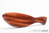 Unique bdsm toys | OTK spanking paddle | By fetish artisan Miss Emm | This stunning over the knee spanking paddle is made from a highly figured piece of Fijian plantation grown mahogany. It's the perfect kink toy for your kink toybox and small enough to take with you to a party, fetish club, dungeon, or hotel room.