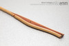 Unique handcrafted bdsm toys | Rattan spanking cane | By kink artisan Miss Emm | Handmade from rattan and mahogany with brass details, this classic discipline cane will sting with style.