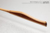 Unique handcrafted bdsm toys | Rattan spanking cane | By kink artisan Miss Emm | Handmade from rattan and mahogany with brass details, this classic discipline cane will sting with style.