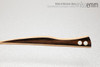 Unique handcrafted bdsm toys | Rattan spanking cane | By kink artisan Miss Emm | Made from rattan and Macassar ebony, this elegant cane handmade cane will really sting with its flexible 6mm shaft. 