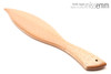Unique handcrafted bdsm toys | Wooden spanking paddle | By kink artisan Miss Emm | Made from Pacific maple with brass details.