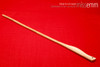 Handmade bdsm toys | Rattan cane | By kink artisan Miss Emm | The cane shaft is rattan cane and the handle has been handcrafted from rock maple with brass details.