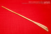 Handmade bdsm toys | Rattan cane | By kink artisan Miss Emm | The cane shaft is rattan cane and the handle has been handcrafted from camphor laurel with brass details.