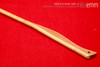 Handmade bdsm toys | Rattan cane | By kink artisan Miss Emm | The cane shaft is rattan cane and the handle has been handcrafted from myrtle with brass details.