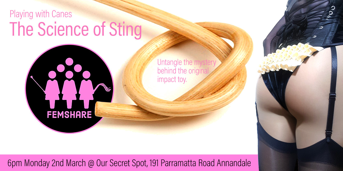 Upcoming FEMSHARE workshop on canes - Monday 2 March @ 6pm