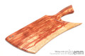 Unique spanking toys | Mackay cedar spanking paddle | By kink artisan Miss Emm