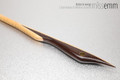 Unique handcrafted bdsm toys | Long thick spanking cane | By kink artisan Miss Emm | This cane is made from rattan with a wenge handle and aluminium details