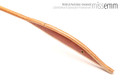 Unique handcrafted bdsm toys | Rattan spanking cane | By kink artisan Miss Emm | The shaft is rattan cane and the handle has been handcrafted from Australian rosewood with brass details.