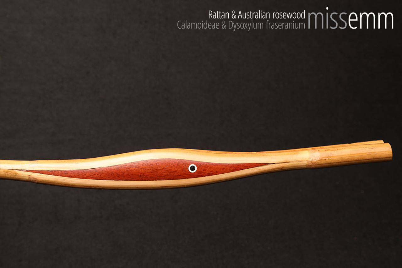 Unique fetish toys | Rattan multi-shaft cane | By kink artisan Miss Emm | The shafts are made from rattan cane and the handle has been handcrafted from Australian rosewood with aluminium details.