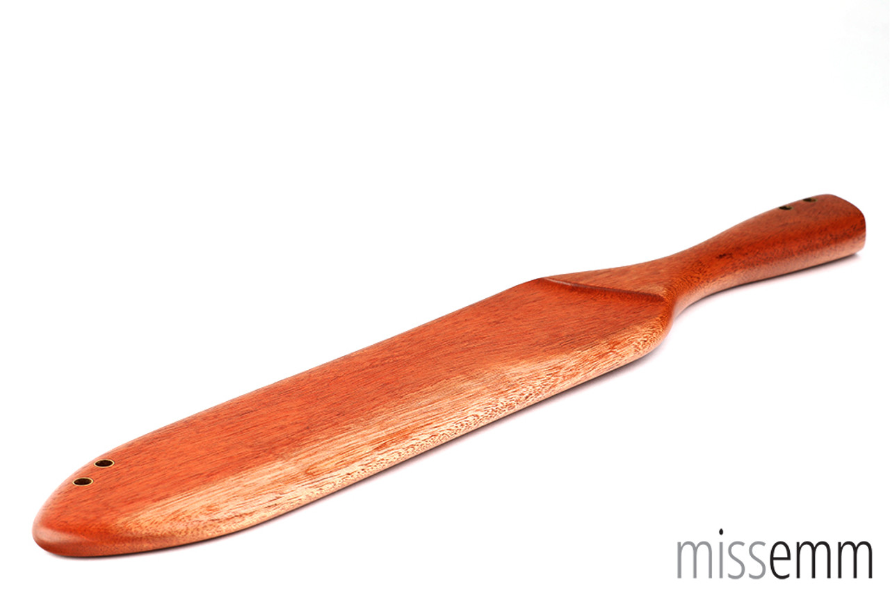 BDSM Spanking Paddle - Mahogany - 560mm, 305gm