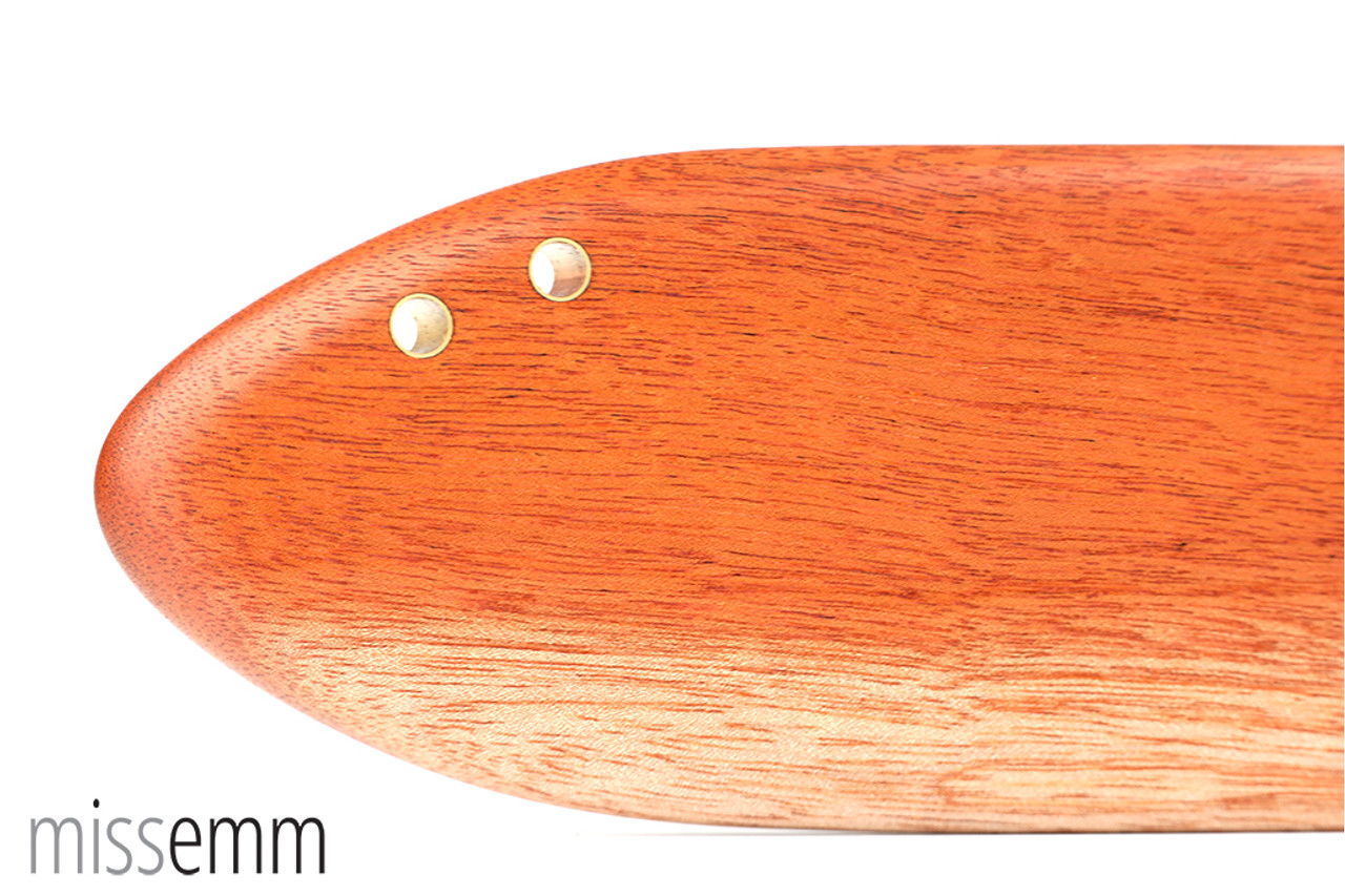 BDSM Spanking Paddle - Mahogany - 560mm, 305gm