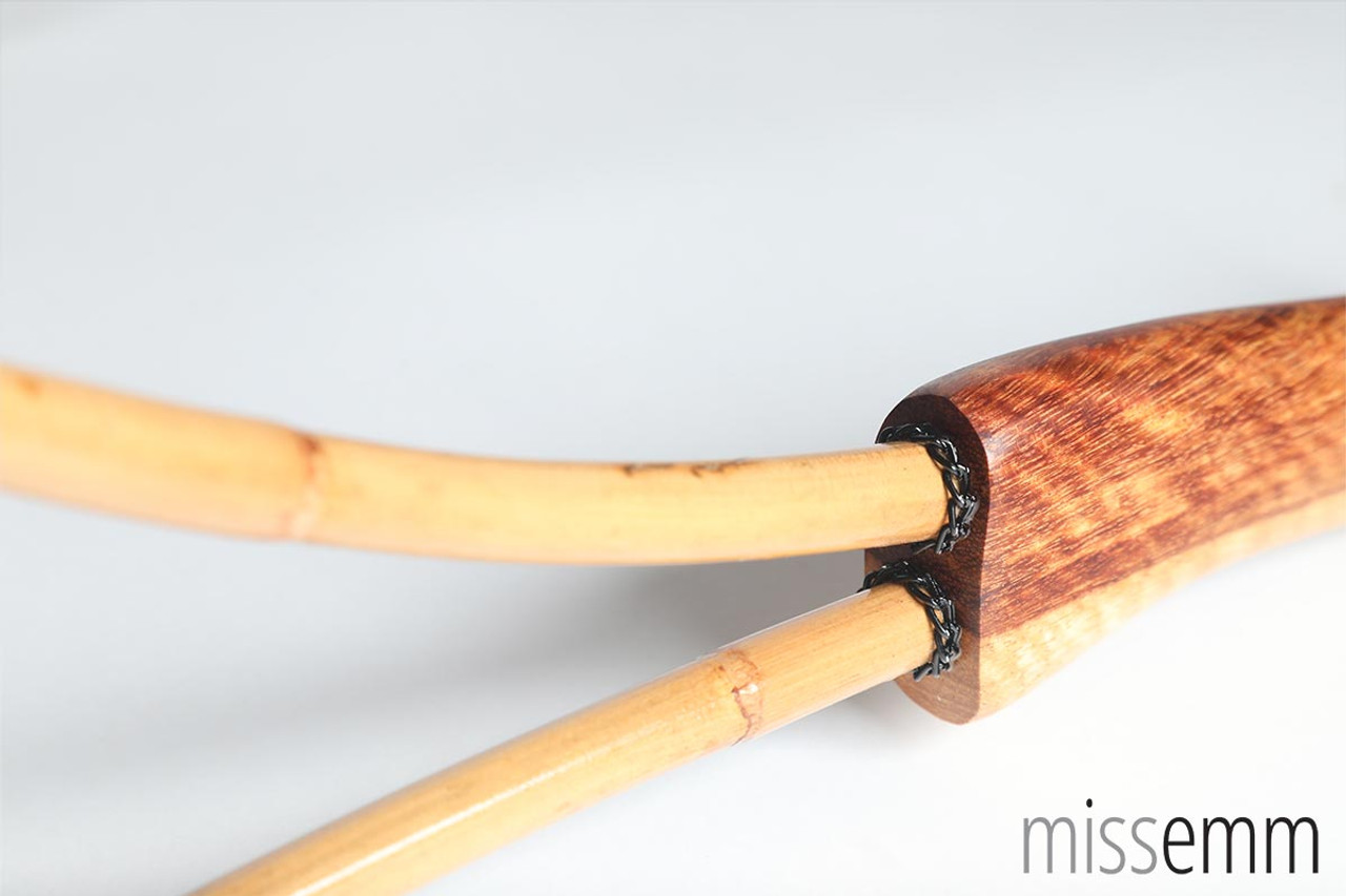 Rattan loop cane with Mackay Cedar handle