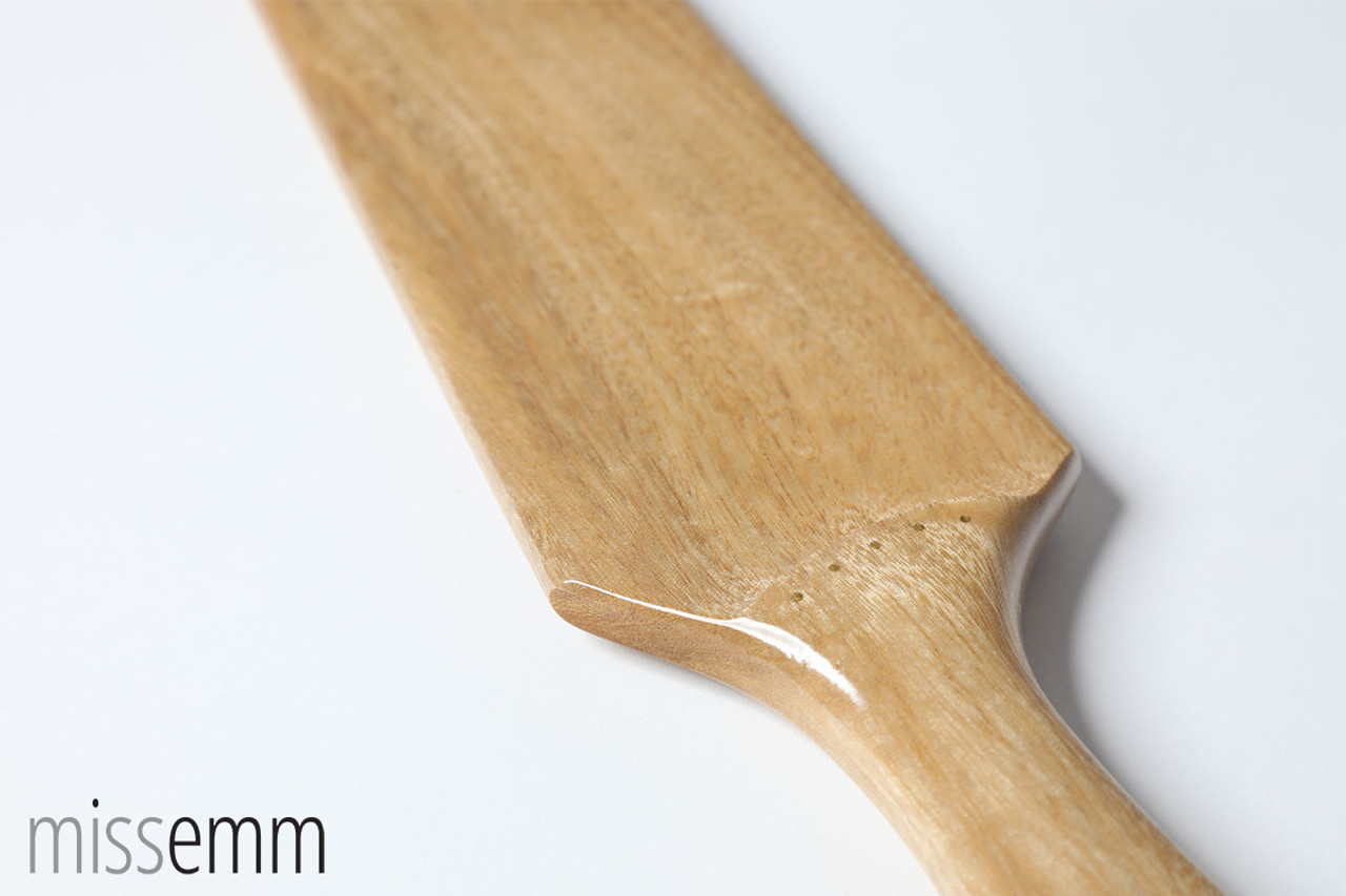 Unique BDSM Toys | Camphor Laurel Sword Paddle | By Australian kink artisan Miss Emm