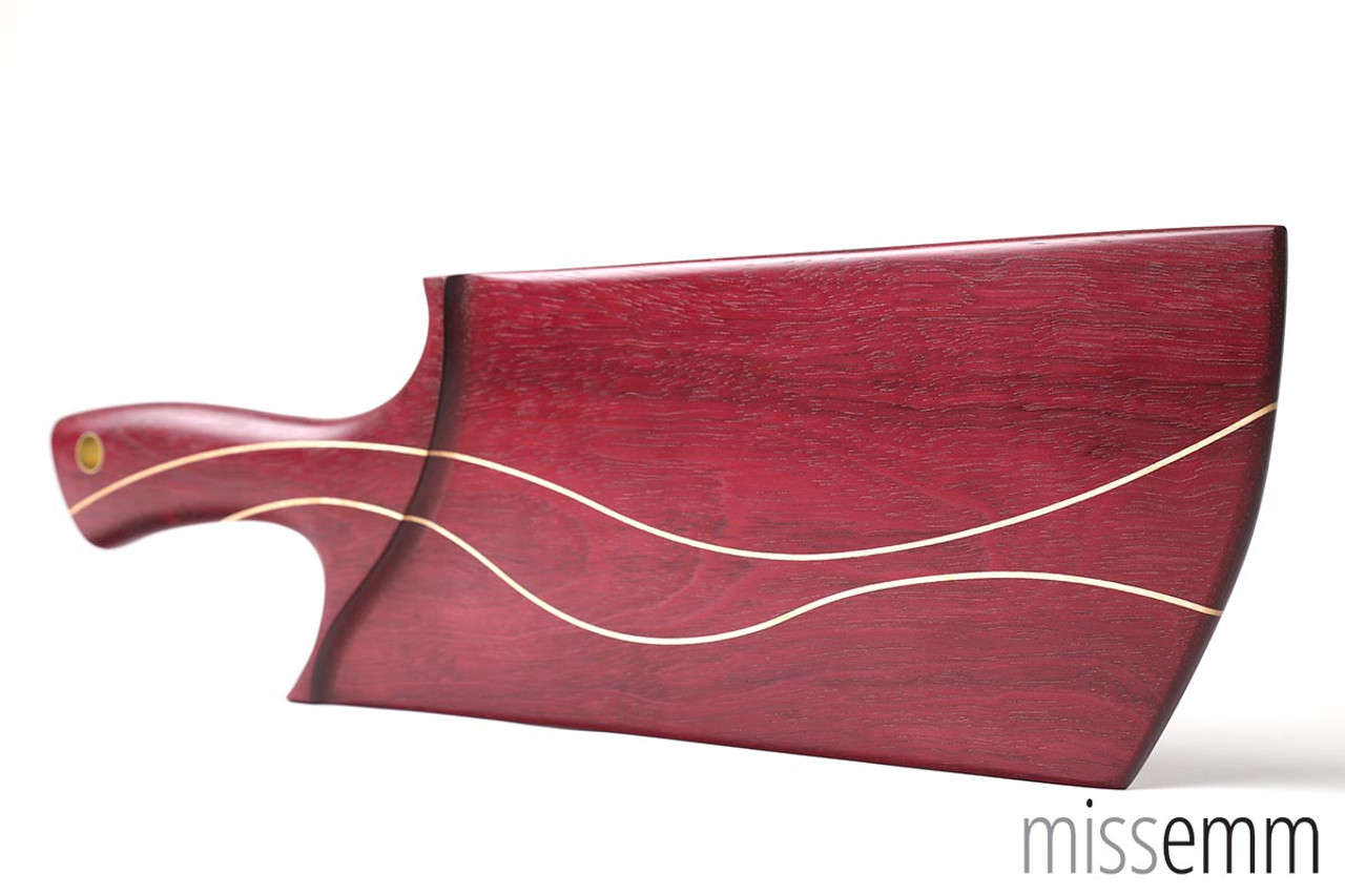 Spanking Paddle - Purpleheart - 390mm, 345gm