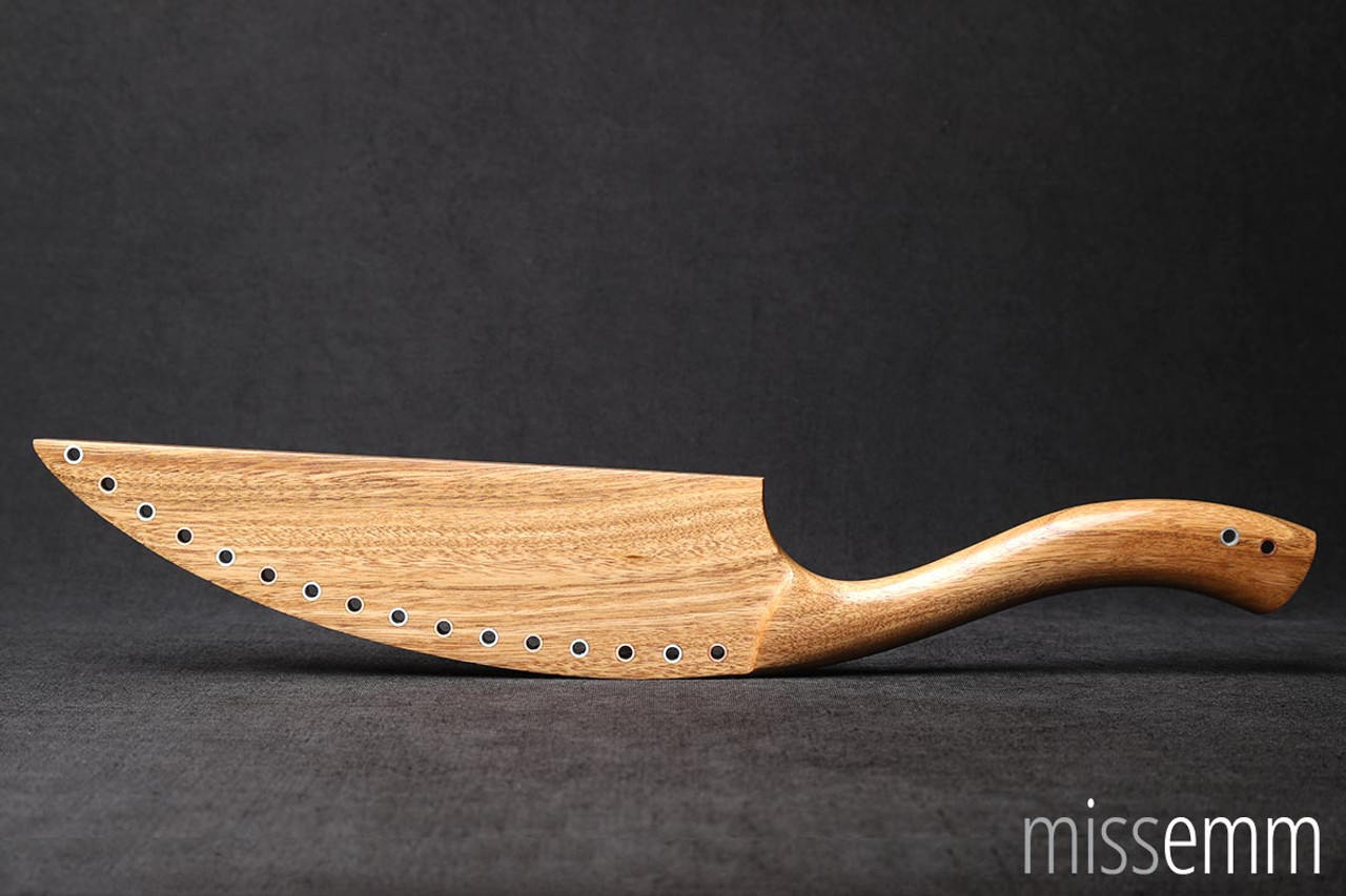 Wood BDSM spanking paddle | Spotted Gum