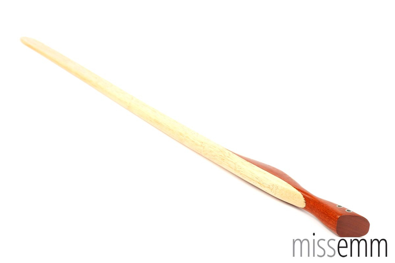 Handmade BDSM Kink Toys | Flat Cane | HBy Australian fetish artisan and cane maker Miss Emm.