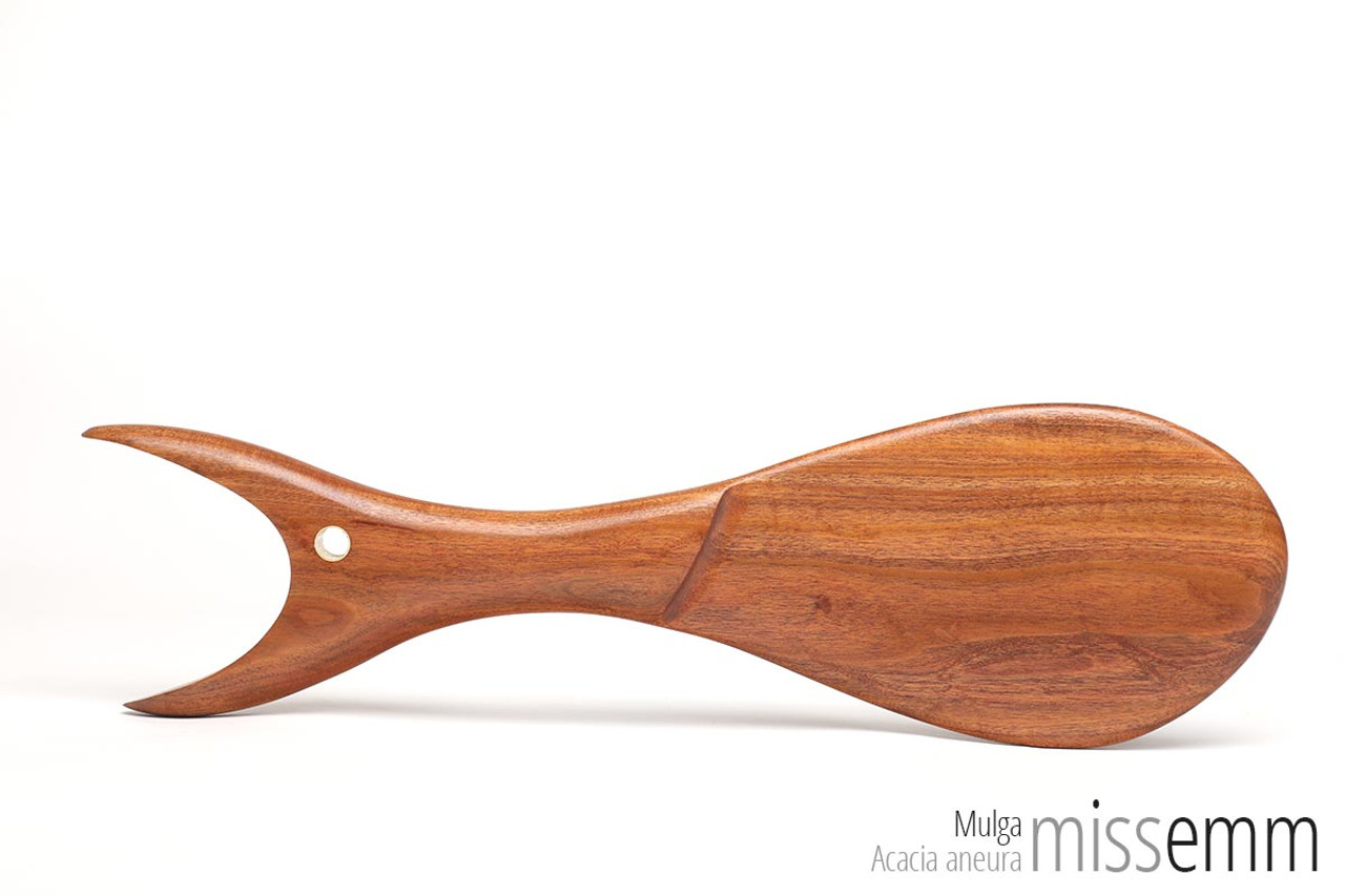 OTK spanking paddle | Mulga wood | By fetish artisan Miss Emm