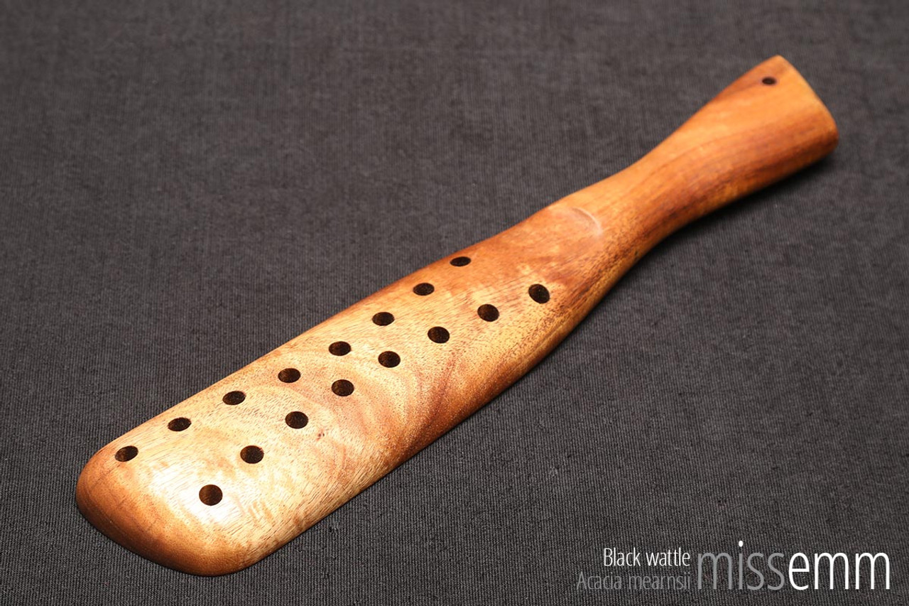 Unique bdsm toys | Thuddy spanking paddle | Handcrafted by Miss Emm