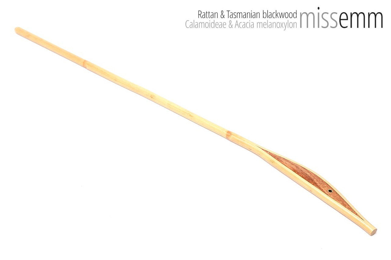 Unique handcrafted bdsm toys | Rattan spanking cane | By kink artisan Miss Emm