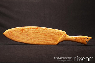 Handmade bdsm toys | Wood spanking paddle | By fetish artisan Miss Emm | Unique kink implements for FemDoms, Mistresses, Masters, Dominants, masochists, submissives, slaves, and all love impact play.