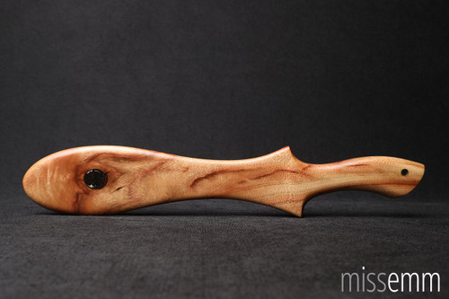 Wooden spanking paddle - Camphor Laurel