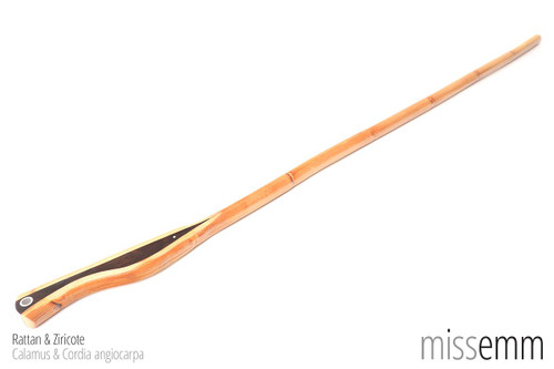 BDSM Spanking Cane | Rattan & Ziricote | by Australian fetish artisan Miss Emm