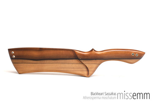Unique BDSM toys | Wood spanking paddle | By Australian kink artisan Miss Emm.