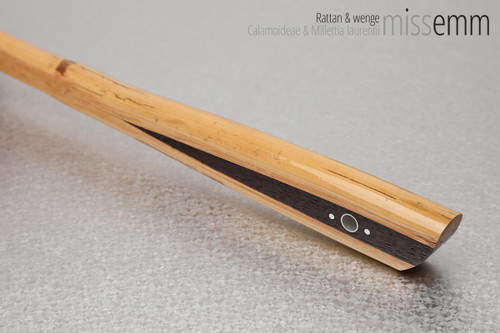 Unique handcrafted bdsm toys | Rattan spanking pane (flat bladed cane) | By kink artisan Miss Emm