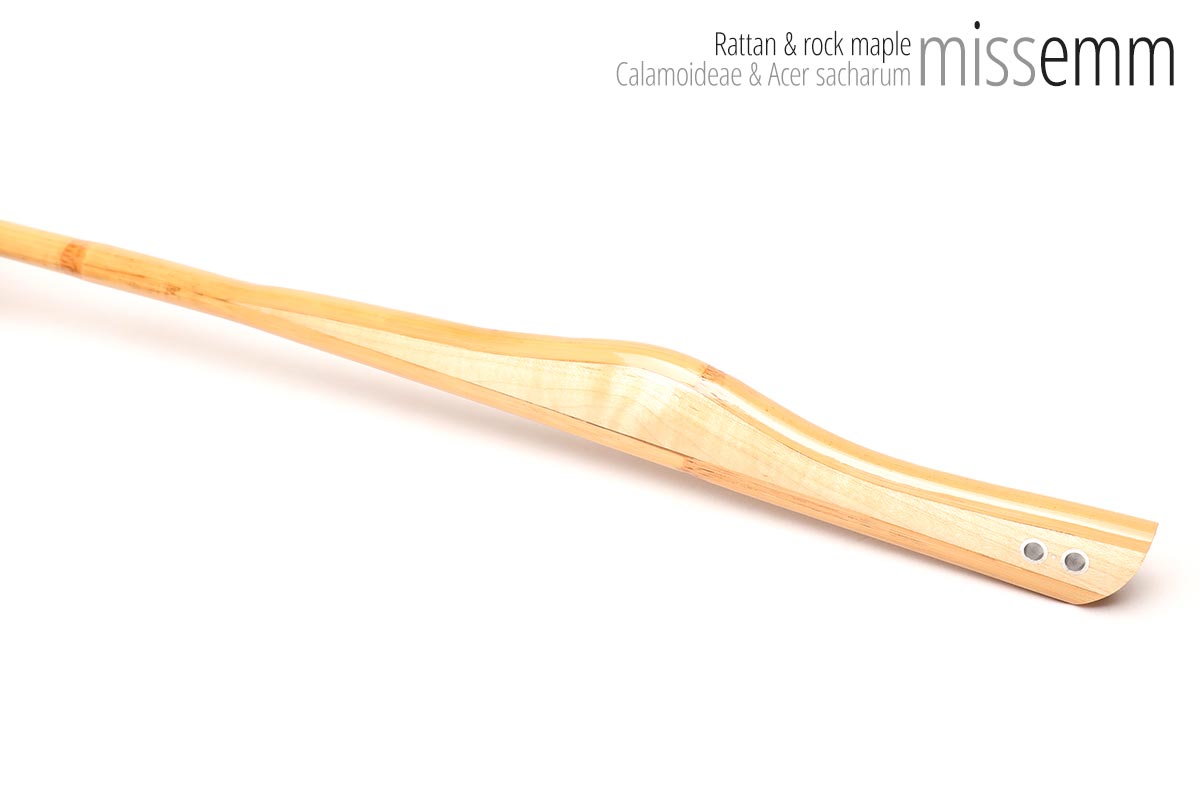 Rattan and rock maple cane