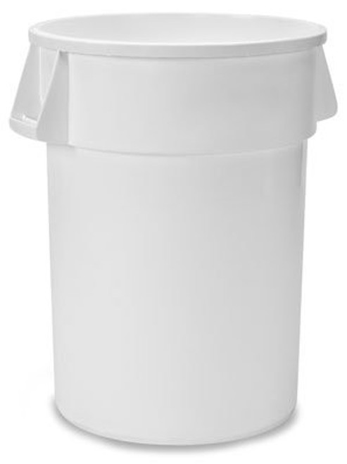 10 GL WHITE HUSKEE TRASH CAN