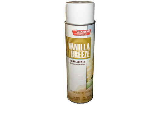 Vanilla Breeze Air Freshener Aerosol Spray - Case of 12