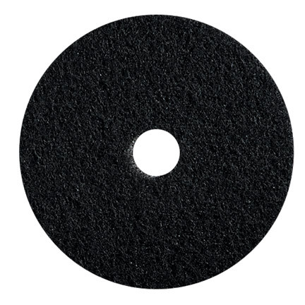 13" 3M 7200 BLACK STRIPPING FLOOR PADS, 5/CASE