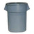 Round Plastic Indoor Commercial Gator Trash Can (Lid and wheels sold separately)