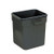 28 GL SQUARE HUSKEE GREY TRASH CAN