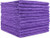 16" X 16" PURPLE Microfiber Cleaning rag