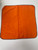 16"x16" Orange microfiber cleaning cloth