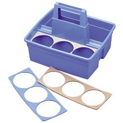 MAID'S BASKET INSERT BLUE