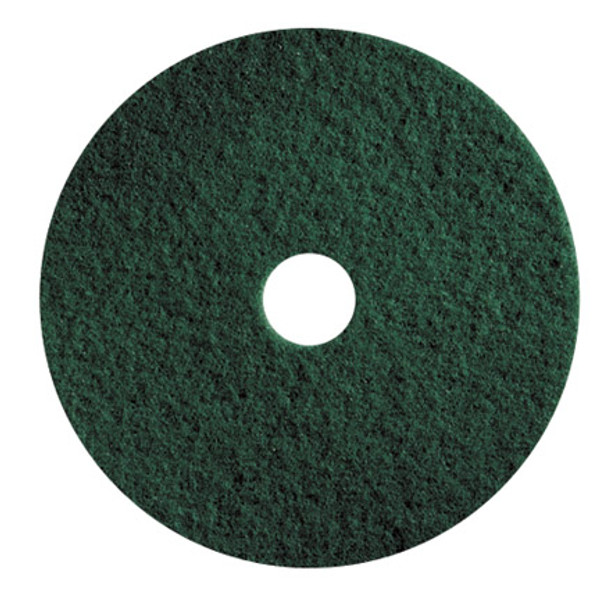 17" Green Scrub Floor Pads 5/cs