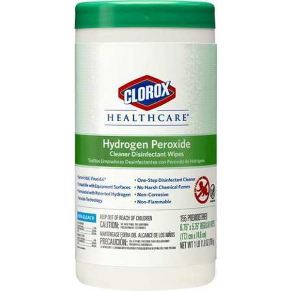 Clorox Hydrogen peroxide wipes | Viking Janitor Supplies