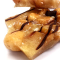 Macadamia brittle with dark chocolate