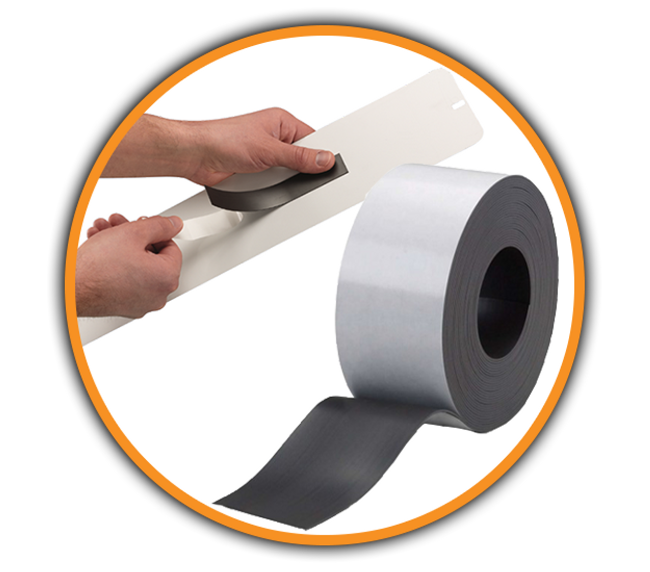 Duraco Magnetic Receptive Steel Tape Roll Indoor - Duraco