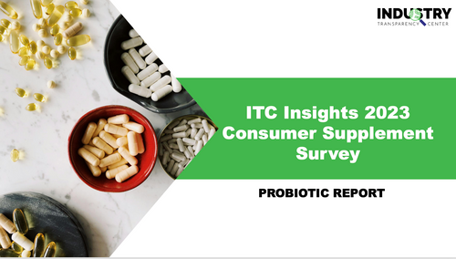 ITC 2023 Consumer Functional Food & Beverage User Report - Probiotic