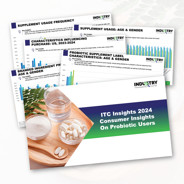 ITC Insights 2024 Consumer Insights  On Probiotic Users