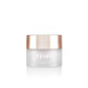 A small, frosted glass jar with a gold lid, labeled "Fleur's FLORALOVE." Simple and elegant design.