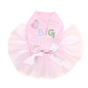 I'm the Big Sister  rhinestone dog tutu for large and small dogs.